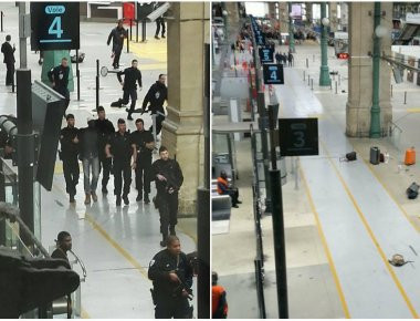 Η νέα επίθεση στο Παρίσι έχει δημιουργήσει κρίση πανικού στον σιδηροδρομικό σταθμό